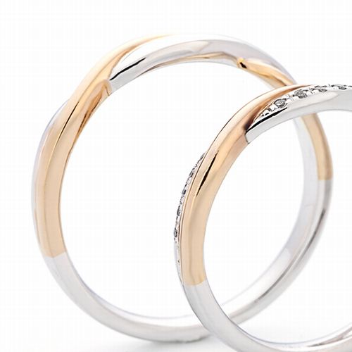 結婚指輪:ボルドー