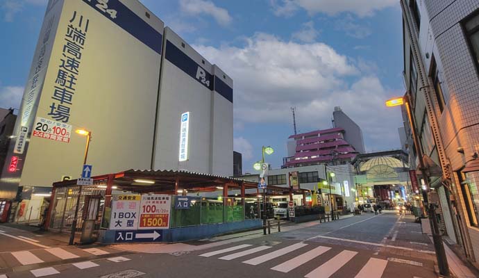 駐車場B：川端高速駐車場