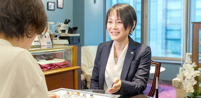 ご相談・ご試着の様子